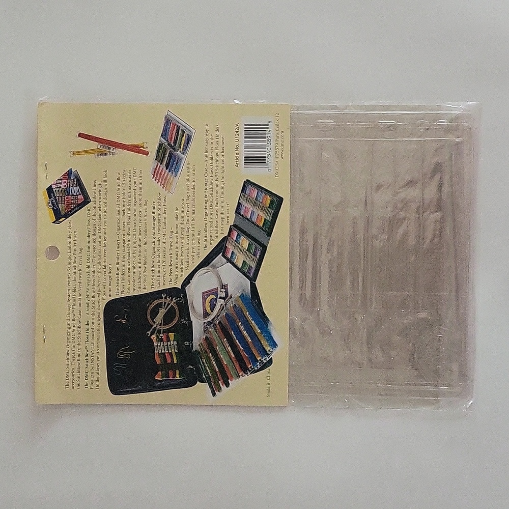 StitchBow Binder Insert By Creative World DMC Holds 15 StitchBow Floss Holders - Picture 7 of 8